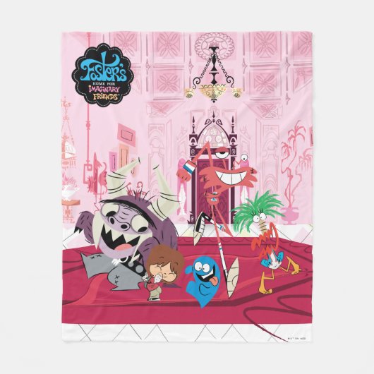 Foster's Home for Imaginary Friends | Dancing Fleece Deken (Voorkant)