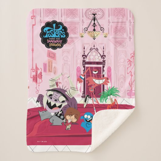 Foster's Home for Imaginary Friends | Dancing Sherpa Deken (Voorkant)