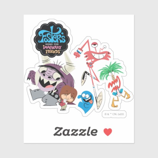 Foster's Home for Imaginary Friends | Dancing Sticker (Vel)