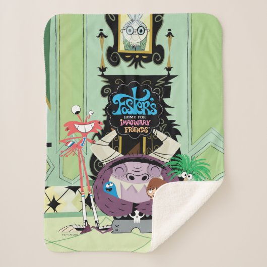 Foster's Home for Imaginary Friends | Group Hug Sherpa Deken (Voorkant)