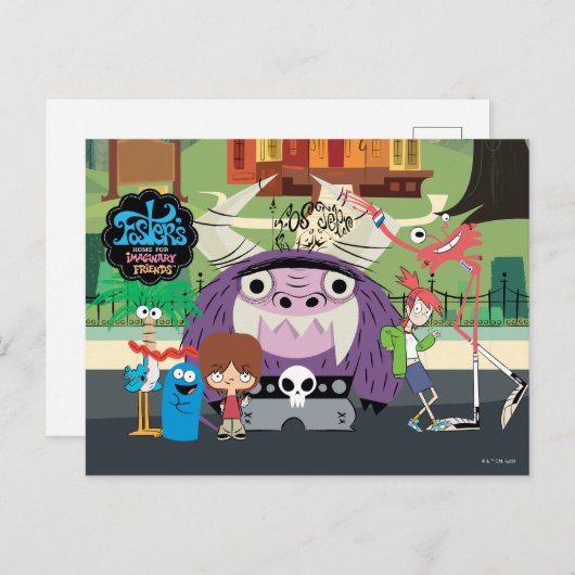 Foster's Home for Imaginary Friends | Hanging Out Briefkaart (Voorkant / Achterkant)