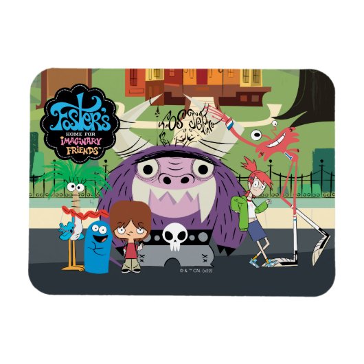 Foster's Home for Imaginary Friends | Hanging Out Magneet (Horizontaal)