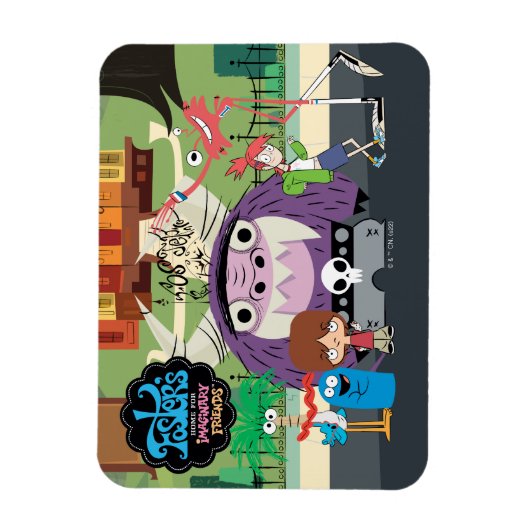 Foster's Home for Imaginary Friends | Hanging Out Magneet (Verticaal)