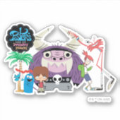 Foster's Home for Imaginary Friends | Hanging Out Sticker (Voorkant)