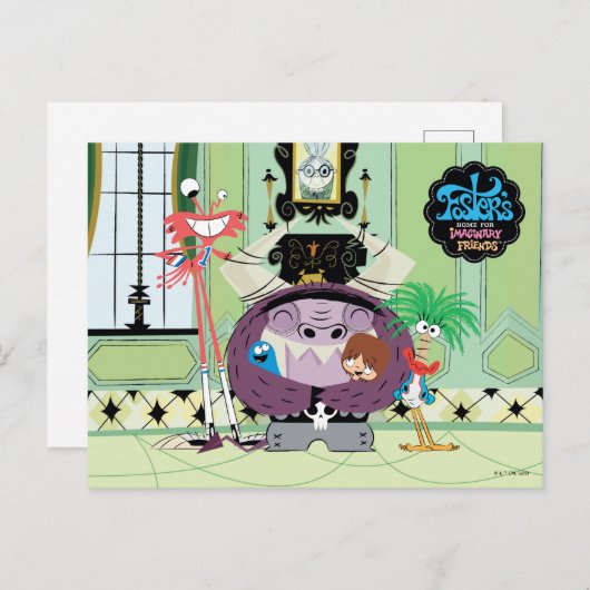 Foster's Home for Imaginary Friends | Hug Group Briefkaart (Voorkant / Achterkant)