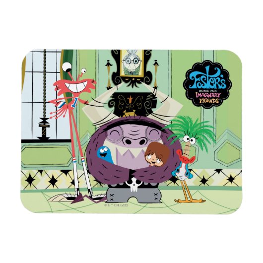 Foster's Home for Imaginary Friends | Hug Group Magneet (Horizontaal)
