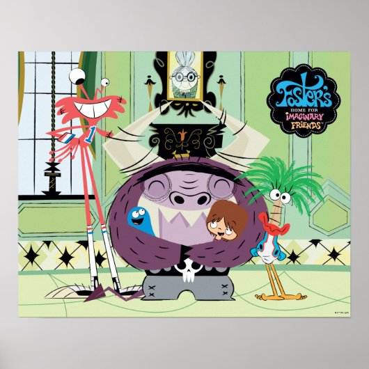 Foster's Home for Imaginary Friends | Hug Group Poster (Voorkant)