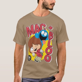 Fosters Home for Imaginary Friends Mac and Bloo Fu T-shirt