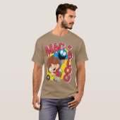 Fosters Home for Imaginary Friends Mac and Bloo Fu T-shirt (Voorkant volledig)