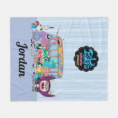 Foster's Home for Imaginary Friends School Bus Fleece Deken (Voorkant (Horizontaal))