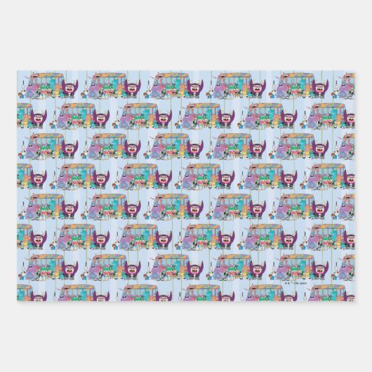 Foster's Home for Imaginary Friends School Bus Inpakpapier Vel (Voorkant)