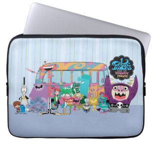 Foster's Home for Imaginary Friends School Bus Laptop Sleeve