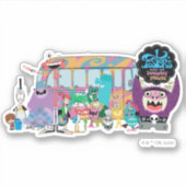 Foster's Home for Imaginary Friends | School Bus Sticker (Voorkant)
