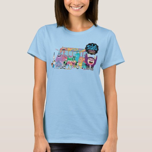Foster's Home for Imaginary Friends School Bus T-shirt (Voorkant)