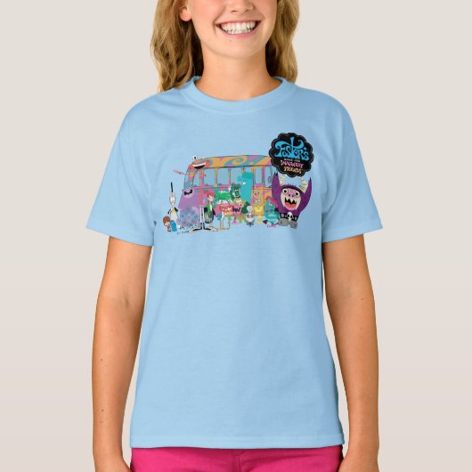 Foster's Home for Imaginary Friends School Bus T-shirt (Voorkant)