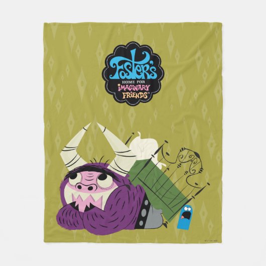 Foster's Home for Imaginary Friends | Under Bed Fleece Deken (Voorkant)