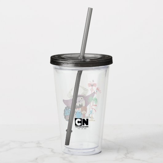 Foster's Home for Imaginary Friends Welcome Acryl Drinkbeker (Achterkant)