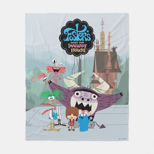 Foster's Home for Imaginary Friends Welcome Fleece Deken (Voorkant)