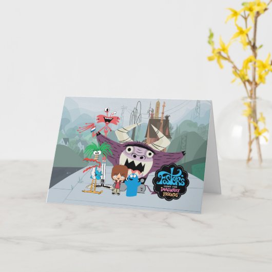Foster's Home for Imaginary Friends Welcome Kaart (Gele Bloem)