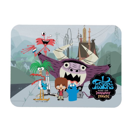 Foster's Home for Imaginary Friends Welcome Magneet (Horizontaal)