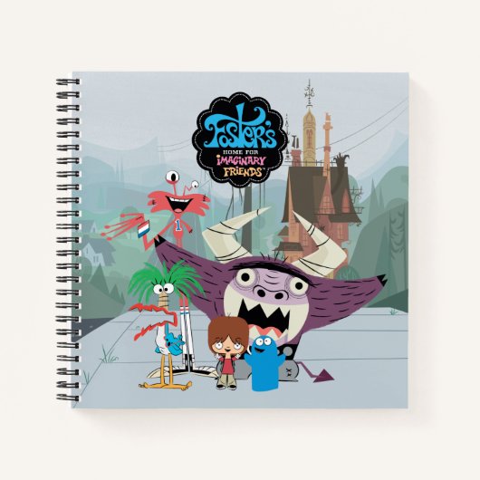 Foster's Home for Imaginary Friends Welcome Notitieboek (Voorkant)