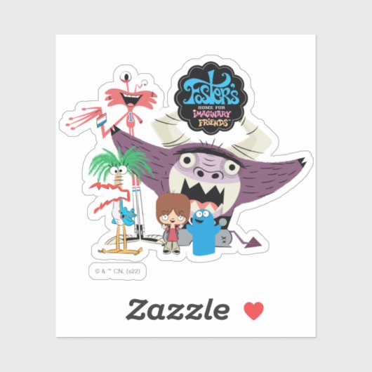 Foster's Home for Imaginary Friends | Welcome Sticker (Vel)