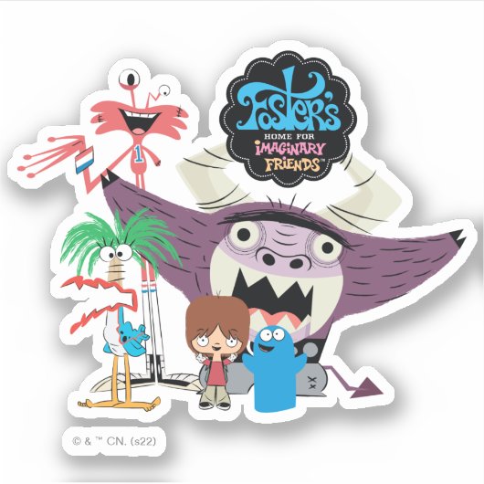 Foster's Home for Imaginary Friends | Welcome Sticker (Voorkant)