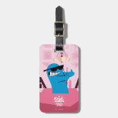 Foster's Home voor Imaginaire vrienden | Cool Bloo Bagagelabel (Voorkant verticaal)