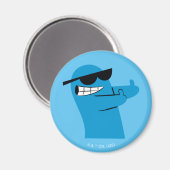 Foster's Home voor Imaginaire vrienden | Cool Bloo Magneet (Voorkant / Achterkant)