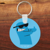 Foster's Home voor Imaginaire vrienden | Cool Bloo Sleutelhanger (Voorkant)