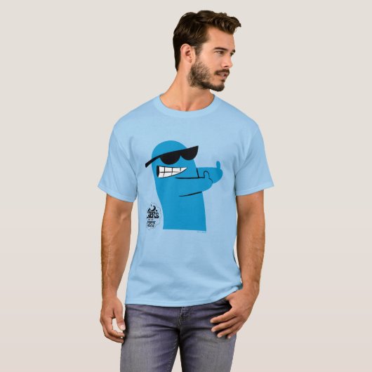 Foster's Home voor Imaginaire vrienden | Cool Bloo T-shirt (Voorkant volledig)