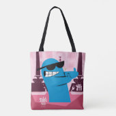 Foster's Home voor Imaginaire vrienden | Cool Bloo Tote Bag (Achterkant)