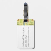 Foster's Home voor Imaginaire vrienden | Fotomuur Bagagelabel (Achterkant verticaal)