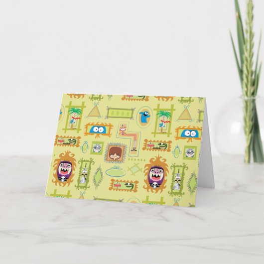 Foster's Home voor Imaginaire vrienden | Fotomuur Kaart (Voorkant)