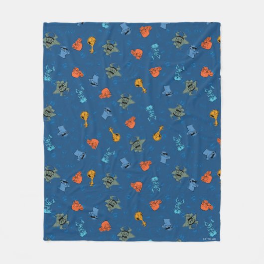 Foster's Home voor Imaginaire vrienden | Fun Patte Fleece Deken (Voorkant)