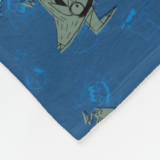 Foster's Home voor Imaginaire vrienden | Fun Patte Fleece Deken (Hoek)