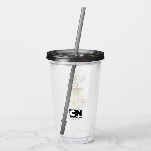 Foster's Home voor Imaginaire vrienden | Kaas Acryl Drinkbeker (Achterkant)