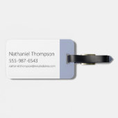 Foster's Home voor Imaginaire vrienden | Kaas Bagagelabel (Achterkant horizontaal)