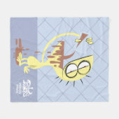 Foster's Home voor Imaginaire vrienden | Kaas Fleece Deken (Voorkant (Horizontaal))