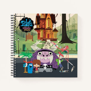Foster's Home voor Imaginaire vrienden Uiteenzet Notitieboek