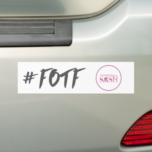 FOTF-Bumpersticker Bumpersticker (Op auto)