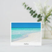 Fotheyo Island Malediven Briefkaart (Staand voorkant)