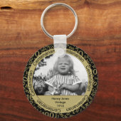 Foto: 100e verjaardag Centenarian Gold Sleutelhanger (Voorkant)