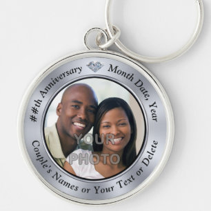 FOTO 10 jaar Jubileum Ideeën voor echtgenoot Sleutelhanger