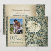foto 10e trouwdag kaart (Voorkant / Achterkant)
