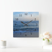 Foto 14 oceaan vierkante klok (Huis)