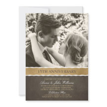 Foto 15th Wedding Jubileum Uw Afbeelding hier