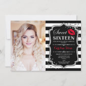 Foto: 16 oktober - Red Kiss Silver Black Kaart (Voorkant)