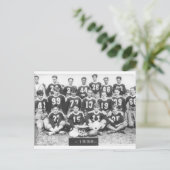  foto 1932 football team briefkaart (Staand voorkant)