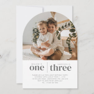 Foto 1e en 3e Boog gezamenlijke verjaardag Kaart